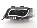 Paire de feux phares Daylight DRL led Audi A6 C5/4B 2001-2004 Noir