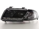 Paire de feux phares Daylight Led Audi A4 B5 1999-2001 Noir