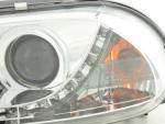 Paire de feux phares Daylight Led Alfa Romeo 156 98-02 Chrome