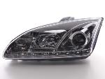 Paire de feux phares Daylight Led Ford Focus 05-08 Chrome