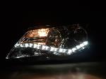 Paire de feux phares Daylight led DRL VW Tiguan 07-11 chrome