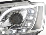 Paire de feux phares Daylight led DRL VW Jetta 6 11-17 chrome