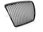 Grille de calandre pour Audi A6 C6 2009 a 2011 look Sport noir matt