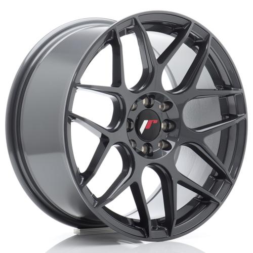 Jante JR Wheels JR18 17x8 ET35 - 5x100 / 5x114.3 - Hyper Gray