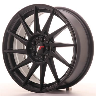 Jante JAPAN RACING JR22 17" x 7" 4x108 4x100 ET 25 Black