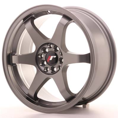 Jante JAPAN RACING JR3 17" x 8" 4x100 4x108 ET 25 Gun metal