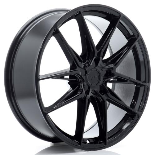 Jante JR Wheels JR44 20x8 ET20-40 - 5 trous sur mesure - Noir brillant