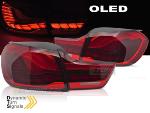 Paire de feux arriere BMW Serie 4 F32/F33/F36 de 2013 a 2021 FULL OLED Dyn Rouge