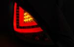 Paire de feux arriere Ford Fiesta MK7 de 2008 a 2012 LED BAR fume