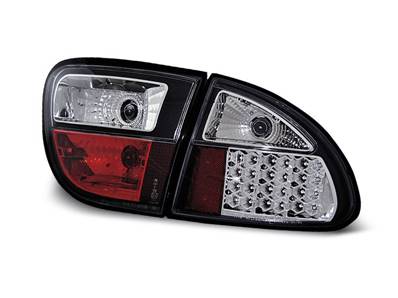 Paire de feux arriere Seat Leon 99-04 LED noir