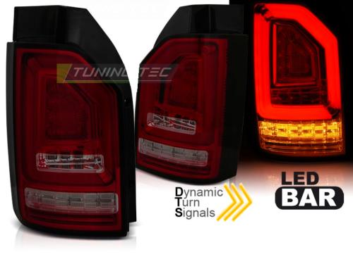 Paire de feux arriere VW T6 15-19 Full LED Rouge fume