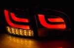 Paire de feux arriere VW Golf 6 08-12 LED BAR Noir