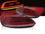 Paire de feux arriere VW Scirocco 3 de 2008 a 2014 Rouge - FULL Led