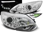 Paire de feux phares Ford Focus 11-14 Daylight led LTI chrome