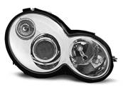 Paire de feux phares Mercedes classe C coupe C203 00-04 chrome