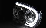 Paire feux phares Subaru Impreza 2003 a 2005 Tubelight Led chrome