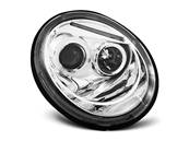 Paire de feux phares VW New Beetle 98-05 angel eyes chrome