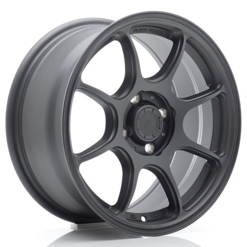 JR Wheels SL04 15x7 ET38 - 4x100 - Matt Gun Metal