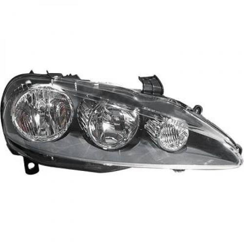 Feu phare avant droit (passager) Alfa 147 de 2004 a 2009 Halogene noir
