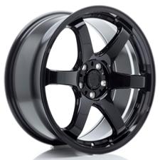 JR Wheels SL03 19x8.5 ET42 - 5x112 - Noir Brillant