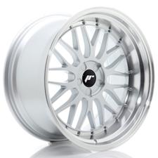 Jante JR Wheels JR23 20x10,5 ET15-25- 5 Trous sur mesure -Hyper Silver w/ Machined Lip