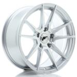Jante JR Wheels JR21 17x8 ET35 - 5x120 - Silver Machined Face