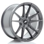 Jante JR Wheels JR21 19x9 ET20-40 - 5 Trous sur mesure - Hyper Gray