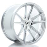 Jante JR Wheels JR21 19x9,5 ET41 - 5x120 - Silver Machined