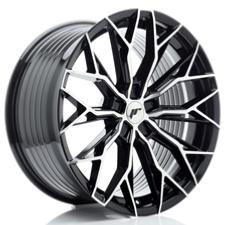 Jante JR Wheels JR49 20x9,5 ET20-40 - 5 trous sur mesures - Gloss black Machined face