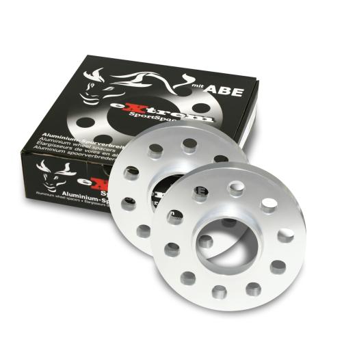 Jeu de 2 Cales 20mm pour Alfa Romeo 159 de 2005 a 2011 avec bague de centrage