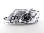 Paire de feux phares Daylight Led Audi TT 8N de 1998-2006 Chrome