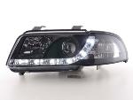 Paire de feux phares Daylight DRL Led Audi A4 B5 1999-2001 Noir