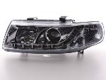 Paire de feux phares Daylight Led Seat Leon 1M 99-05 chrome