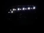 Paire de feux phares Daylight Led VW Caddy de 03-10 Noir