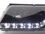 Paire de feux phares Daylight Led VW Passat 3BG de 00-05 Noir