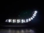 Paire de feux phares Daylight Led VW Passat B5/3BG 00-05 Noir