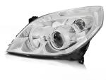 Feu phare Gauche Adaptable Opel Vectra C de juillet 2005 a 2008 Chrome Halogene