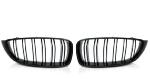 Grilles calandre BMW serie 4 F32, F33, F36 de 2013 a 2020 Look sport noir glossy