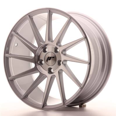 Jante JAPAN RACING JR22 18" x 8,5" 5x112 ET 40 Machined Face Silver