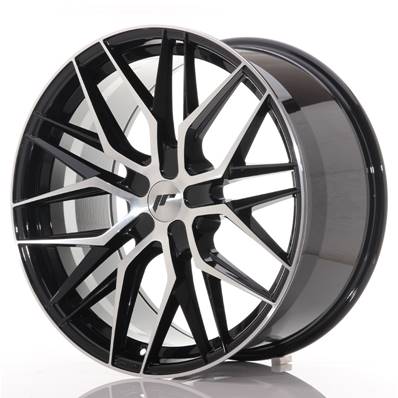 Jante JAPAN RACING JR28 21x10,5 ET15-55 5H BLANK Glossy Black Machined Face