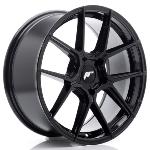 Jante JR Wheels JR30 18x8,5 ET20-45 - 5 trous sur mesure - Noir brillant