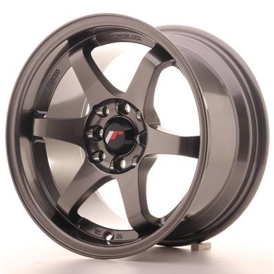 Jante JAPAN RACING JR3 15" x 8" 4x108 4x100 ET 25 Gun metal