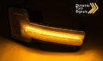 Paire Clignotant Repetiteur Retroviseur Led Honda Civic 16-21 Fume Dynamique