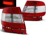 Paire de feux arriere Audi A4 berline de 1994 a 2000 LED rouge et blanc