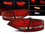 Paire de feux arriere Audi A4 B8 berline 08-11 FULL LED rouge blanc