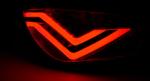 Paire de feux arriere Seat Ibiza 6J de 2008 a 2012 led Bar rouge blanc