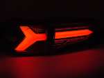 Paire de feux arriere Toyota RAV4 de 2019 a 2024 FULL LED BAR Fume Dyn