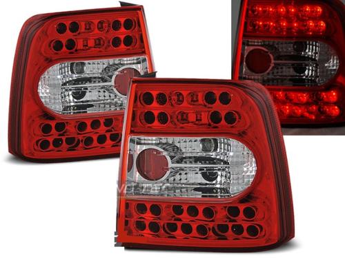 Paire de feux arriere VW Passat B5 3B berline 96-00 LED rouge blanc