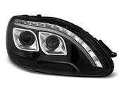 Paire de feux phares Mercedes classe S W220 de 1998 a 2005 Daylight led LTI noir