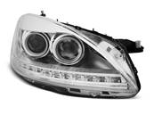 Paire de feux phares Mercedes classe S W221 05-09 Daylight led Xenon chrome